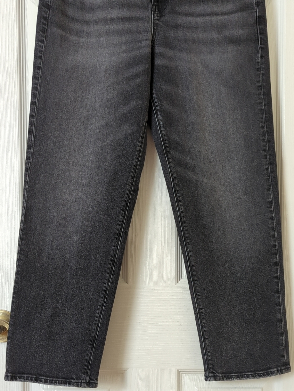 American Eagle Classic Retro 90s Boyfriend Relaxed High Waisted Jeans Black 8 - Picture 3 of 15